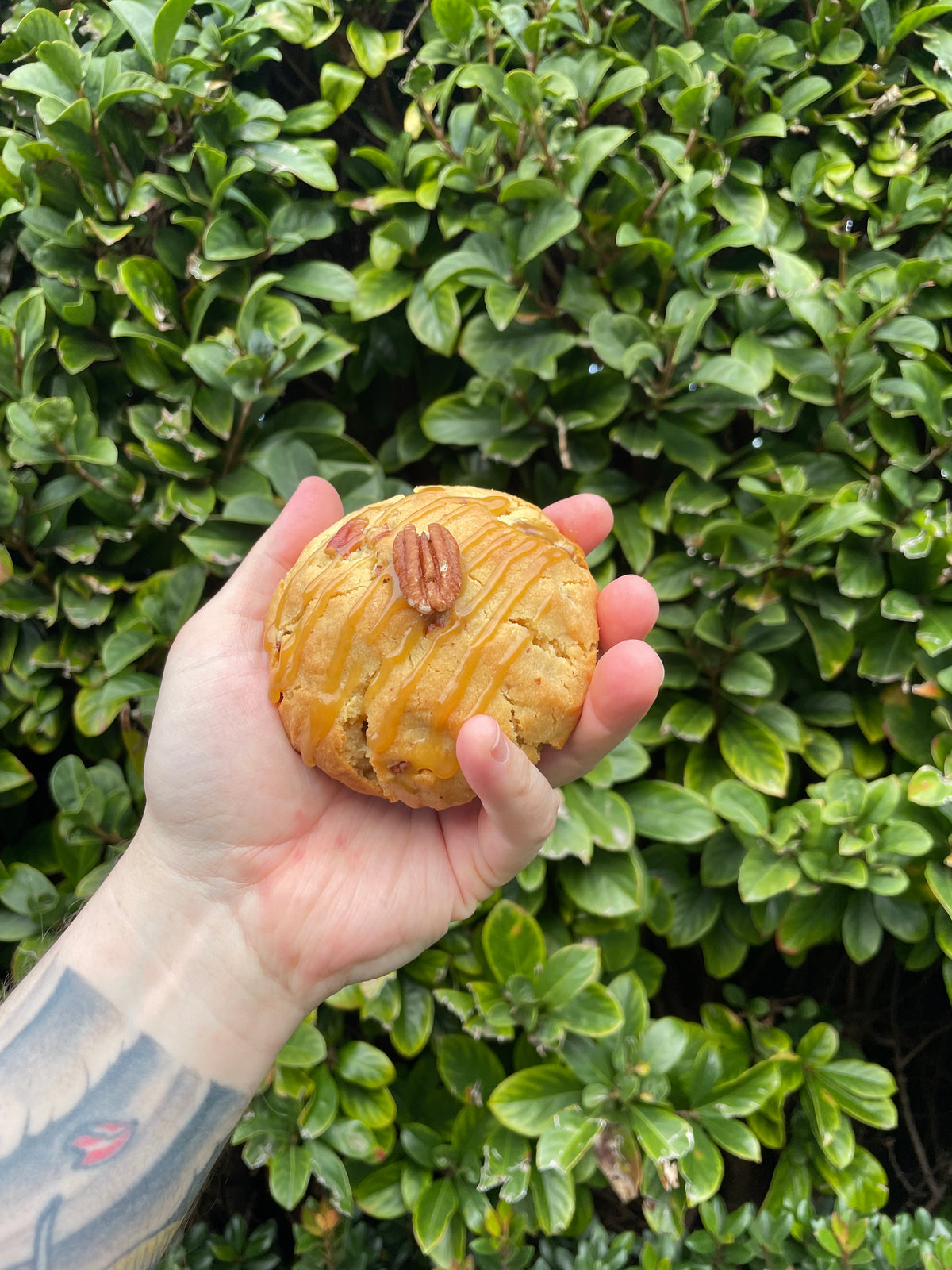 Salted Caramel Pecan Cookie
