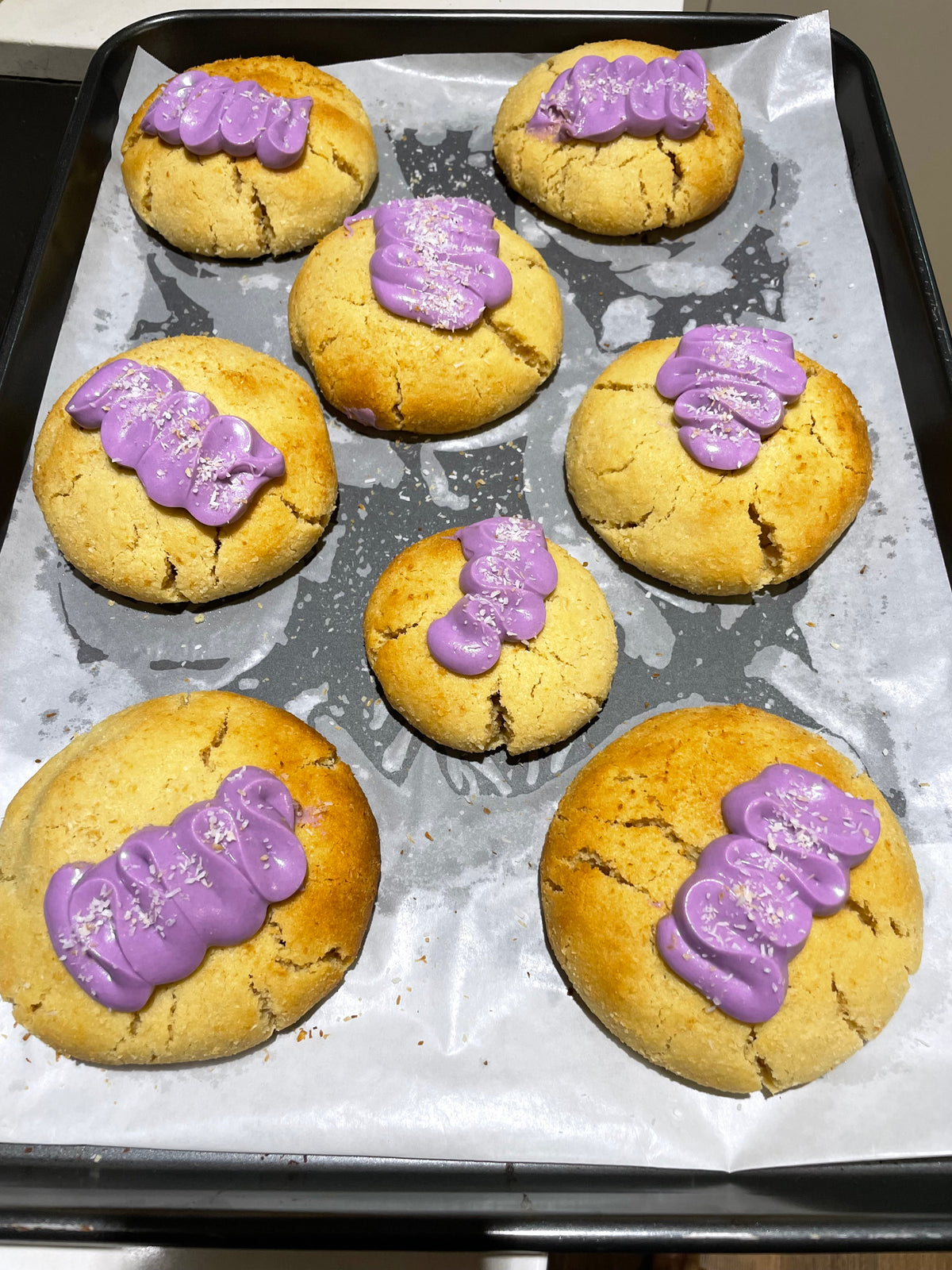 Coconut & Taro Cookie