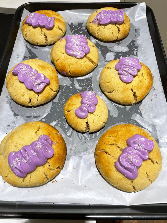 Coconut & Taro Cookie