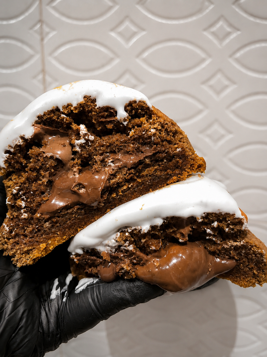 Nutella Hot Chocolate Cookie