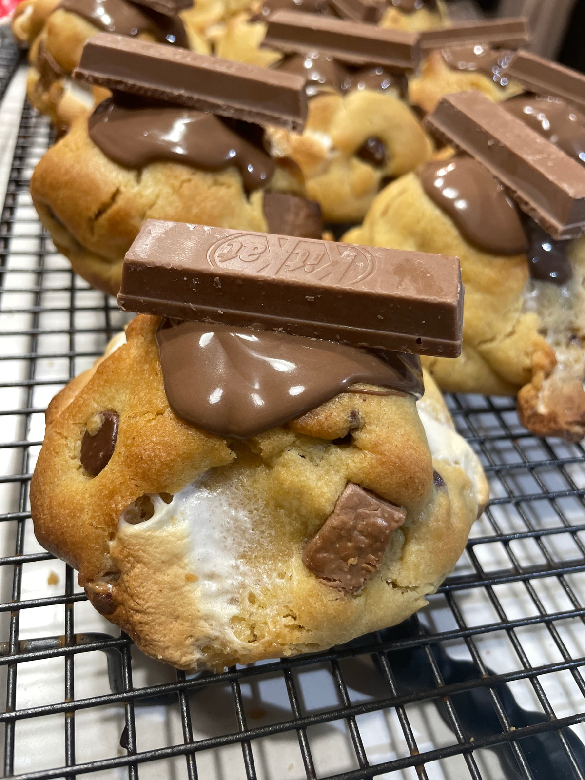 Kit Kat S’more Cookie